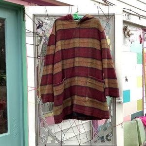 Men’s Perry Ellis Hooded Wool Jacket